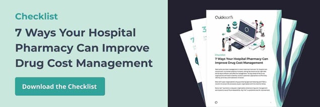 Drug Cost Management Checklist